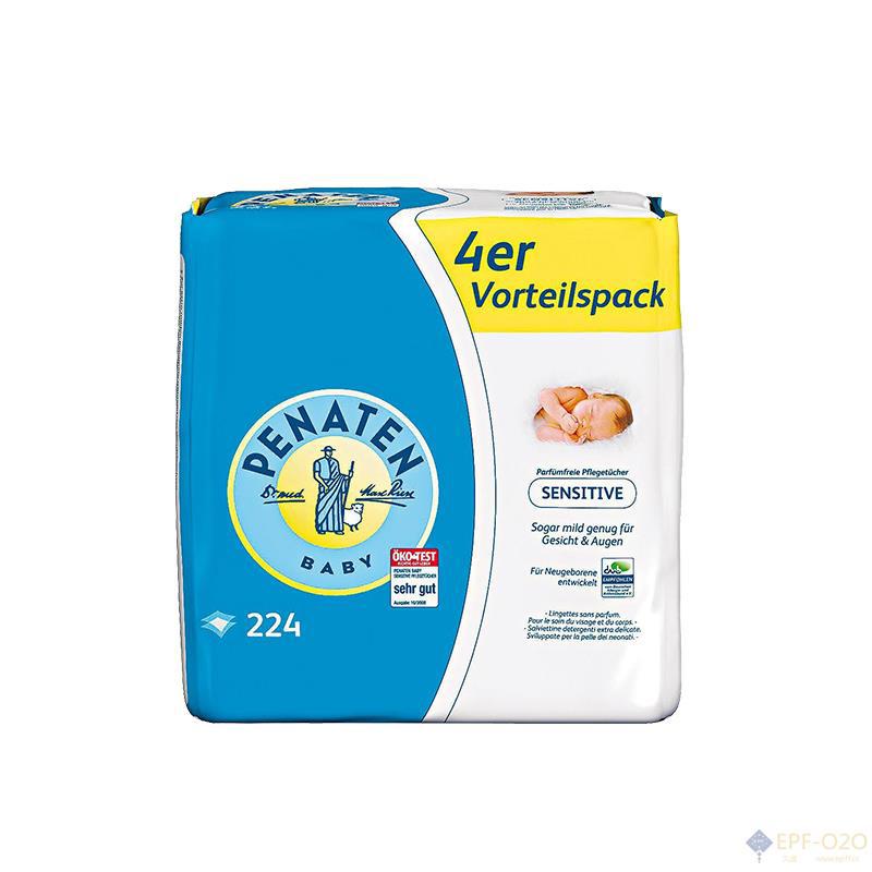 Penaten贝娜婷 婴儿护理湿巾 56抽 Penaten贝娜婷 婴儿护理湿巾 56抽