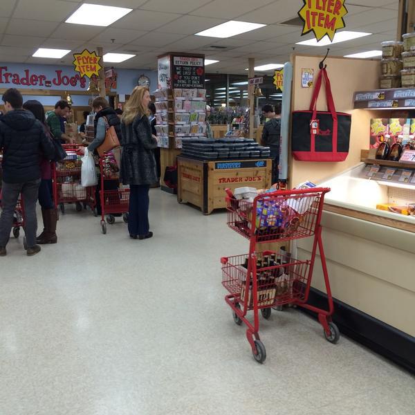 Photo taken at Trader Joe's by Mar J. on 2/7/2015-美国弗吉尼亚州亚历山德里亚圣亚萨北街612 Photo taken at Trader Joe's by Mar J. on 2/7/2015