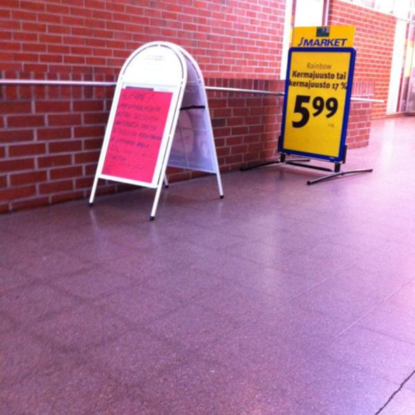 Photo taken at S-market by Teemu T. on 3/21/2012