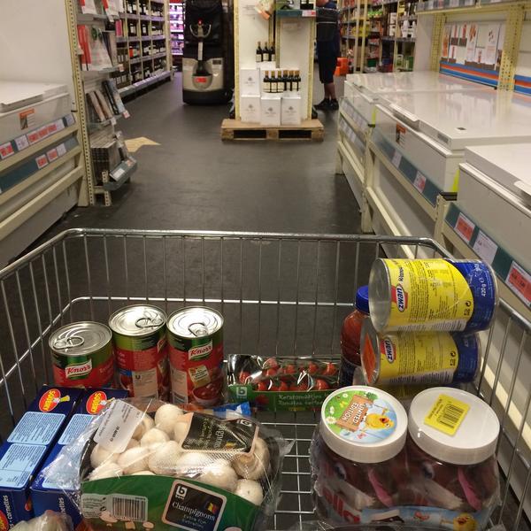 Photo taken at Colruyt by Stef V. on 3/14/2015