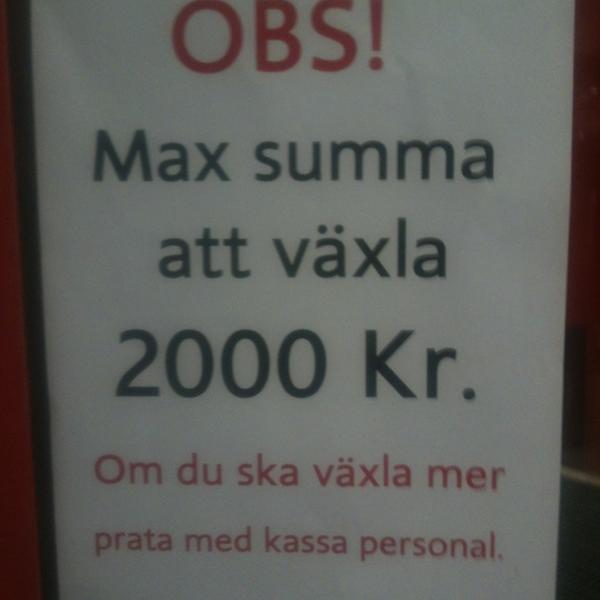 Photo taken at ICA Supermarket Väst by Charles K. on 1/2/2013