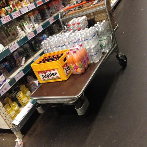 Photo taken at Colruyt by Yanouck S. on 1/2/2015