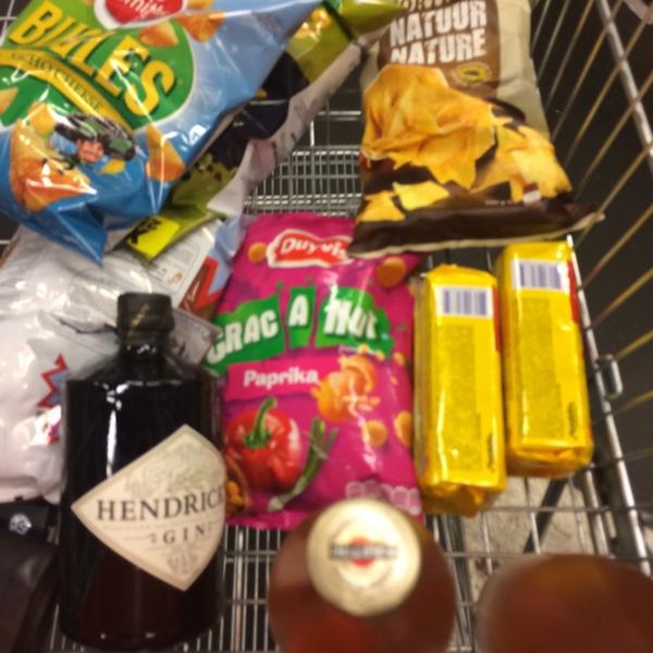 Photo taken at Colruyt by Jentel on 10/3/2014