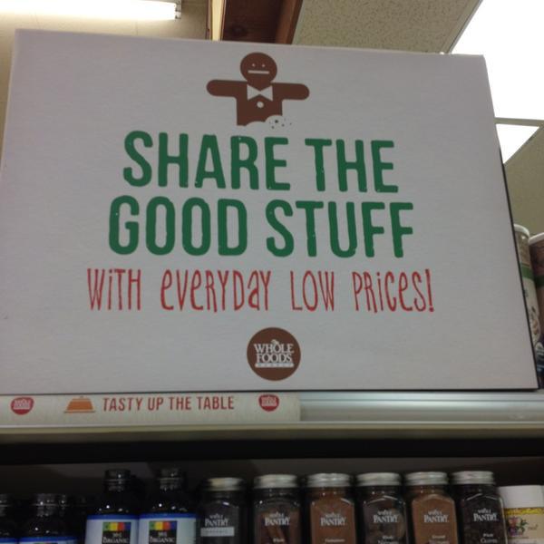 Photo taken at Whole Foods Market by Stephanie Nicole M. on 12/22/2012