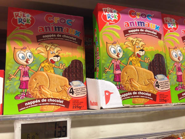 LU巧克力人物饼干