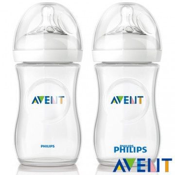 [PHILIPS AVENT] 亲乳感PP防胀气奶瓶260ml(2入)台湾官网直邮进口