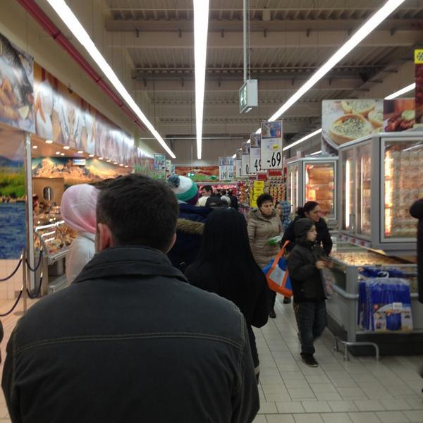 Photo taken at Kaufland by Moog T. on 12/31/2012-德国柏林王宫大街85 Photo taken at Kaufland by Moog T. on 12/31/2012