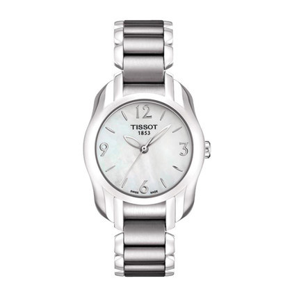 新品全球联保瑞士天梭海浪系列手表石英女表T023.210.11.117.00