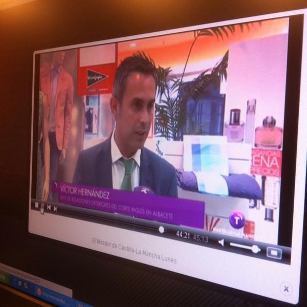 Photo taken at El Corte Inglés by Victor H. on 7/1/2014