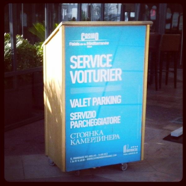 Photo taken at Casino Partouche Palais de la Mediterranée by Tatiana T. on 3/28/2014