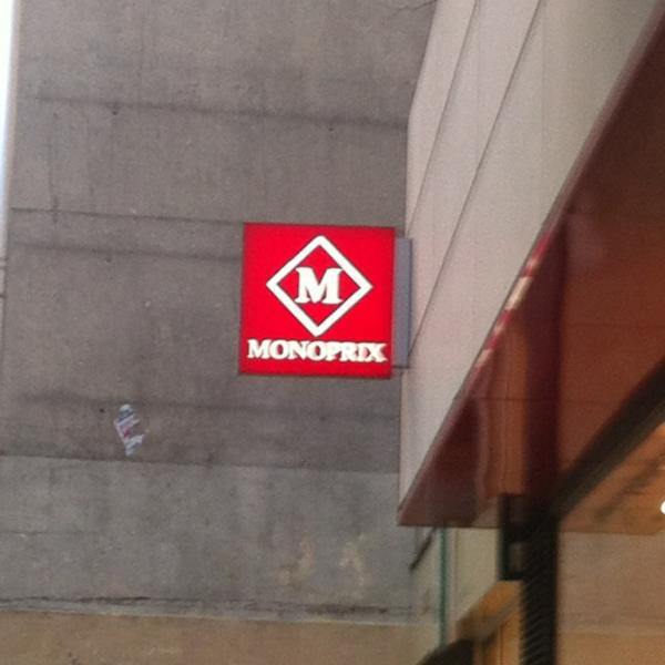 Photo taken at Monoprix by Banana C. on 1/21/2012-法国巴黎沃日拉尔路340号 Photo taken at Monoprix by Banana C. on 1/21/2012