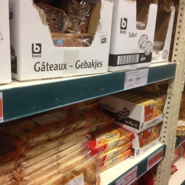 Photo taken at Colruyt by Daniel B. on 3/4/2014