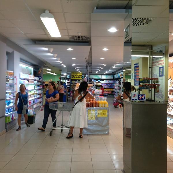 Photo taken at Mercadona by Dan H. on 7/3/2013