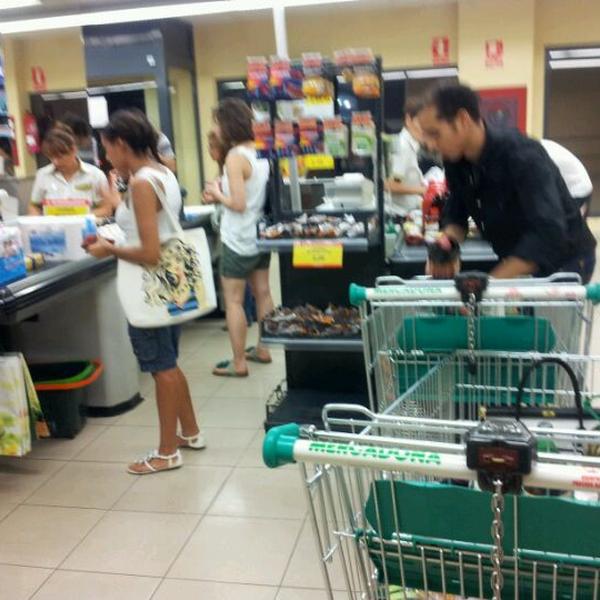 Photo taken at Mercadona by Alvaro P. on 9/20/2011