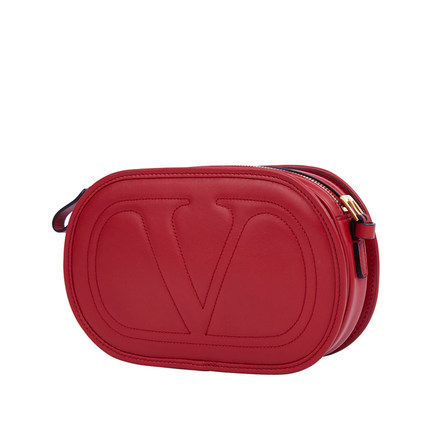 Valentino/华伦天奴女包 2016新款牛皮单肩斜挎小圆包JW2B0844VIT