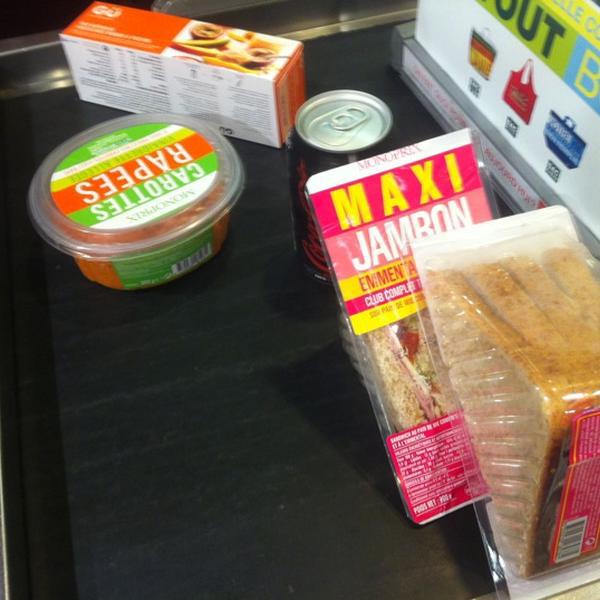 Photo taken at Monoprix by Benoit M. on 5/11/2012