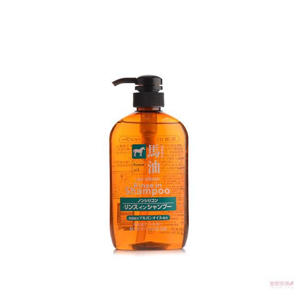 日本进口马油洗发护发-熊野油脂马油无硅洗发护发二合一600ml 日本进口马油洗发护发-熊野油脂马油无硅洗发护发二合一600ml