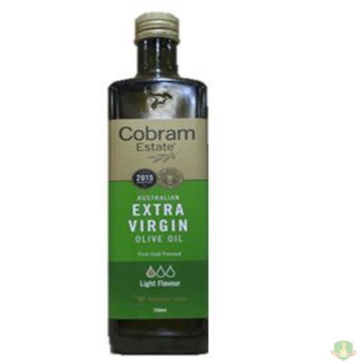 Cobram Estate 考博兰庄园 750毫升装 清淡初榨经典橄榄油食用油【澳洲直邮】