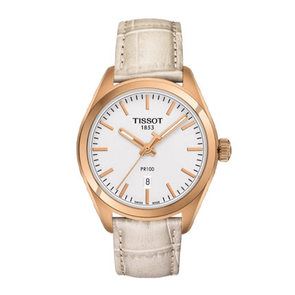 瑞士手表 天梭女表 手表女 石英表  皮带表 T101.210.36.031.00