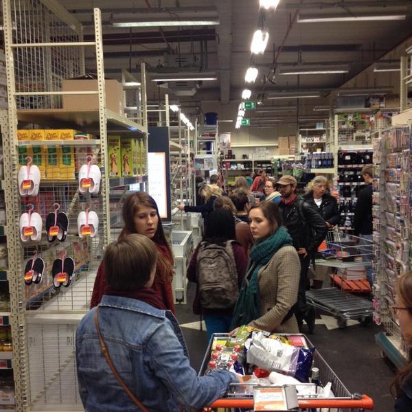 Photo taken at Colruyt by Iris L. on 10/28/2014