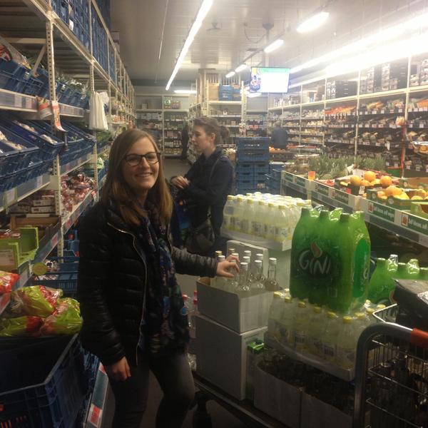 Photo taken at Colruyt by Stéphanie S. on 4/15/2013