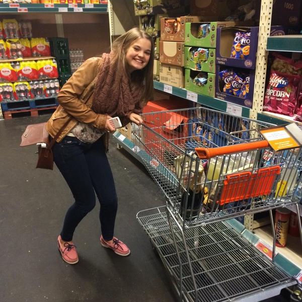 Photo taken at Colruyt by Diana M. on 10/8/2014