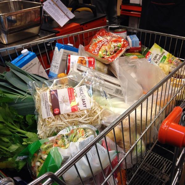 Photo taken at Colruyt by Inga 