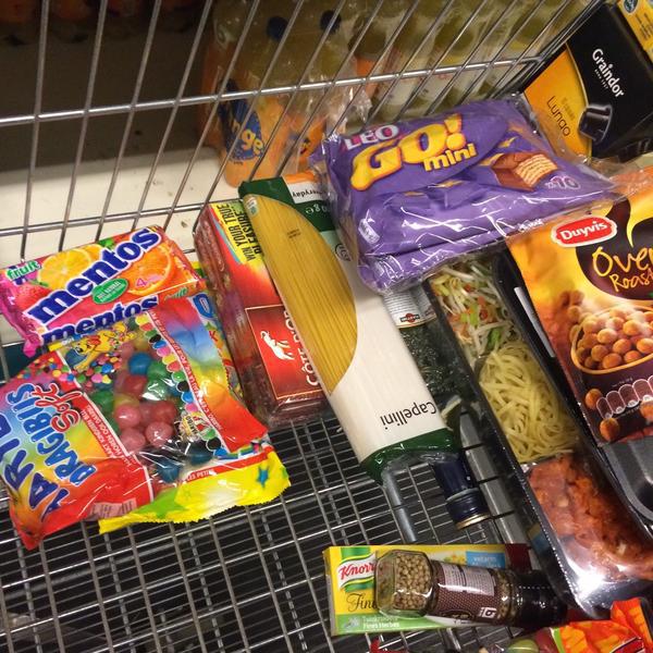 Photo taken at Colruyt by Luna d. on 3/28/2015