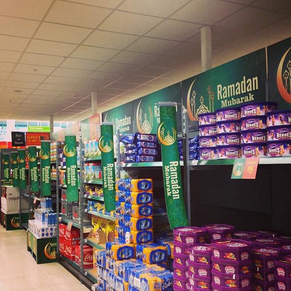 Photo taken at Asda by adb on 7/10/2013-英国休姆普琳西丝路 Photo taken at Asda by adb on 7/10/2013