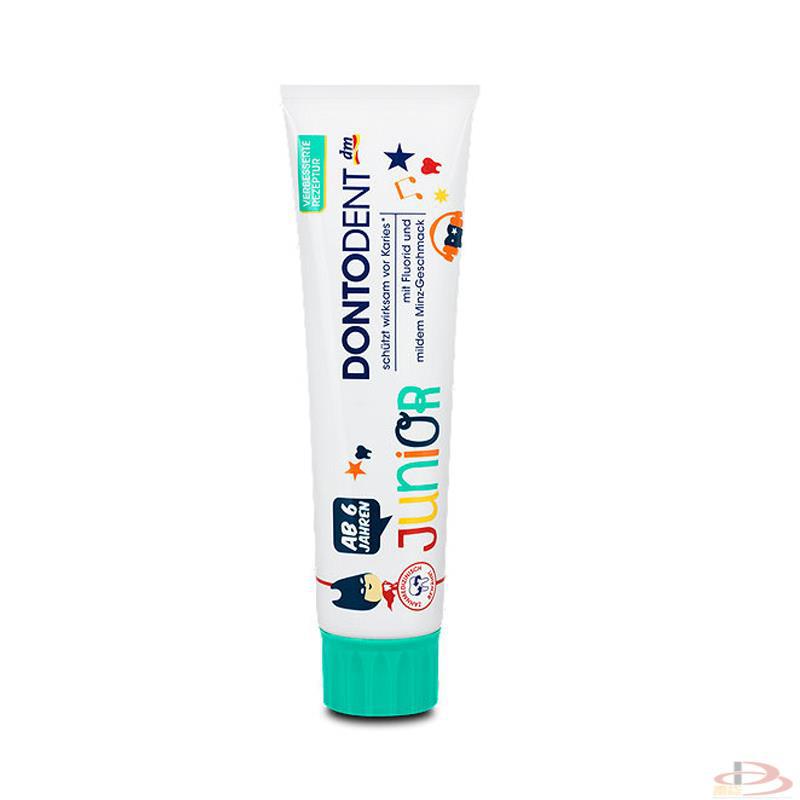 德国Dontodent儿童含钙防蛀牙膏6岁以上100ml