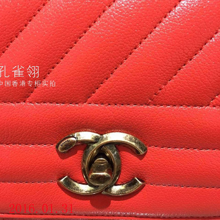 Chanel/香奈儿chanel女包16春款时尚压纹链条单肩包  经典口盖包 Chanel/香奈儿chanel女包16春款时尚压纹链条单肩包  经典口盖包