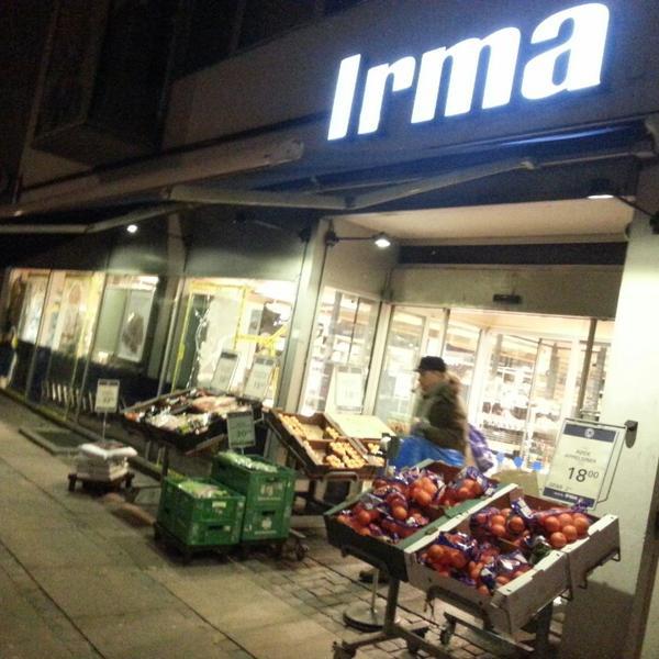 Photo taken at Irma Ryesgade by Hans-Henrik T O. on 1/26/2014