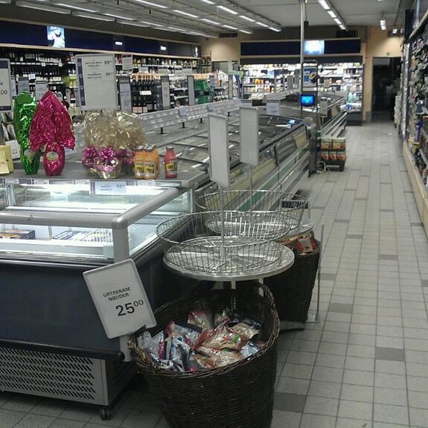 Photo taken at Irma Ryesgade by Charlotte S. on 3/17/2013