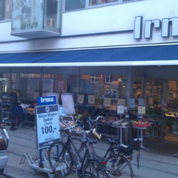 Photo taken at Irma Ryesgade by Hans-Henrik T O. on 6/20/2012