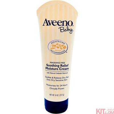 Aveeno baby艾维诺婴儿童燕麦霜保湿润肤乳宝宝湿疹面霜 227g
