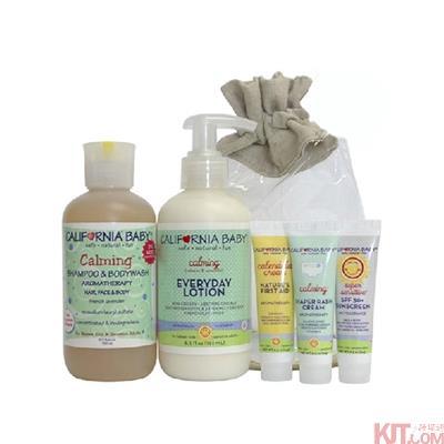 California Baby 加州宝宝金盏花5件套 金盏花洗发沐浴露 金盏花身体乳液