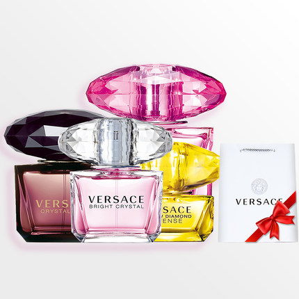 Versace/范思哲 香恋粉钻明亮水晶晶钻女士淡香水持久30/50/90ml