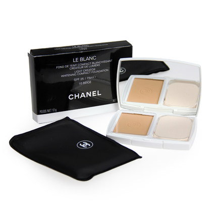 海外直发 Chanel香奈儿 LE BLANC 美白珍珠光采粉饼spf25 12g 海外直发 Chanel香奈儿 LE BLANC 美白珍珠光采粉饼spf25 12g