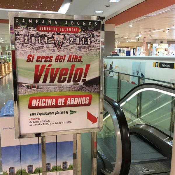 Photo taken at El Corte Inglés by Victor H. on 6/25/2014