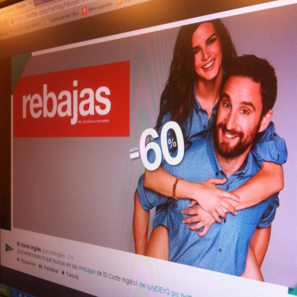 Photo taken at El Corte Inglés by Victor H. on 7/1/2014