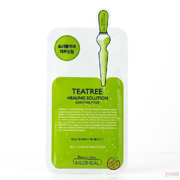 Mediheal Clinie 韩国可莱丝舒缓抗痘茶树油面膜 单片 Mediheal Clinie 韩国可莱丝舒缓抗痘茶树油面膜 单片