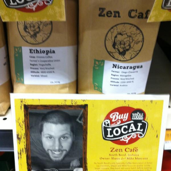 Photo taken at Whole Foods by Aaron W. on 5/22/2013-美国印第安纳州米沙沃卡葡萄路4230 Photo taken at Whole Foods by Aaron W. on 5/22/2013