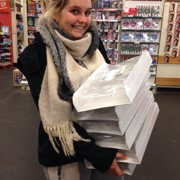 Photo taken at Colruyt by Shelly d. on 11/15/2014