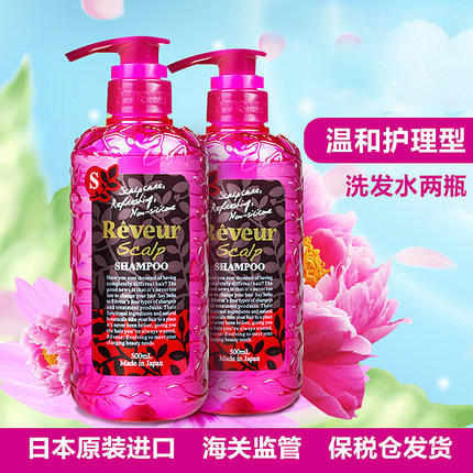 日本进口Reveur无硅油洗发水套装 正品男女士控油防脱去屑洗发露