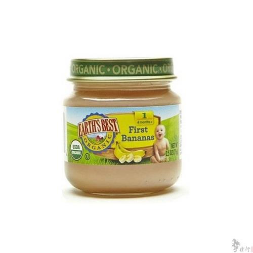 Earths best一段香蕉泥 71克/罐