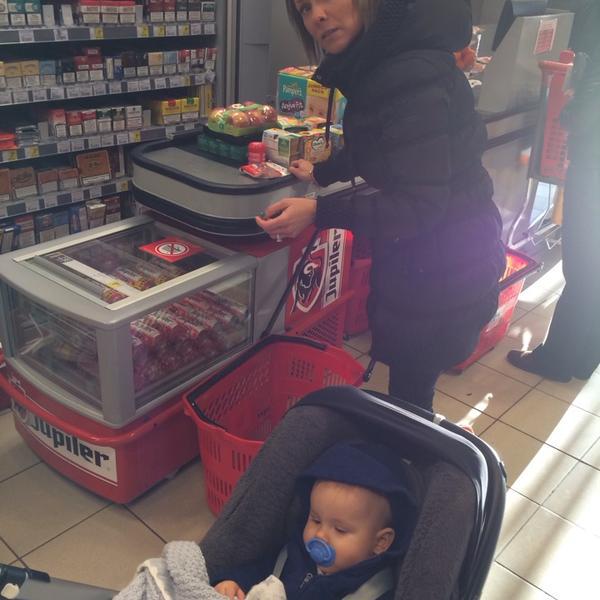 Photo taken at Proxy Delhaize by Geoffrey B. on 12/26/2013