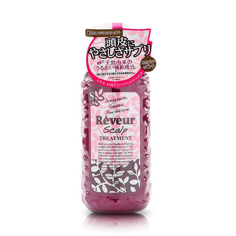 日本进口无添加护发素-【乐胜国际】Reveur SCALP 头皮养护 无硅护发素 粉色 瓶装 日本进口无添加护发素-【乐胜国际】Reveur SCALP 头皮养护 无硅护发素 粉色 瓶装