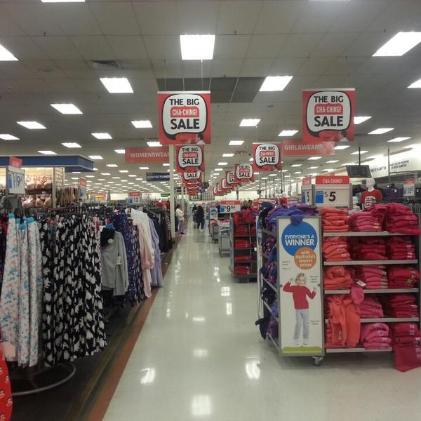 Photo taken at Big W by David B. on 6/8/2013