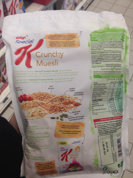 kelloyys坚果谷类早餐