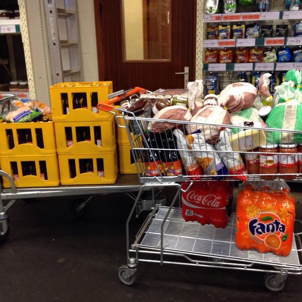 Photo taken at Colruyt by Eva P. on 10/31/2014